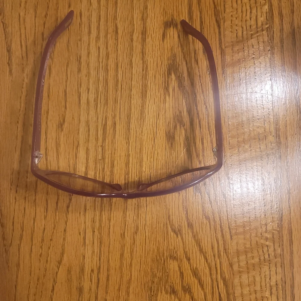 NWOT Ralph Lauren Purple Round Medium Large Sunglasses